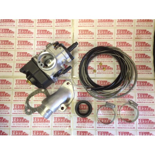 LAMBRETTA DELLORTO 25MM CARB KIT CARBDELLORTO PHBL 25MM KIT 200/225